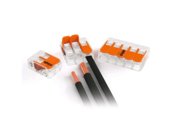 Wago Verbindingsklem 2-voudig 4mm² per 100 stuks